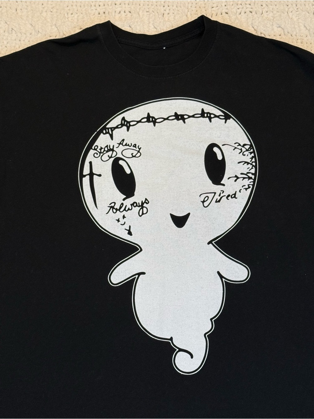 Post Malone "Ghost Malone" Graphic Long Sleeve Tee